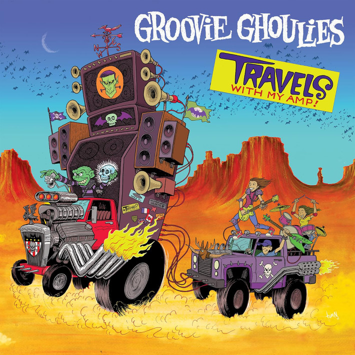 Groovie Ghoulies 'Travels With My Amp!' CD Digipack