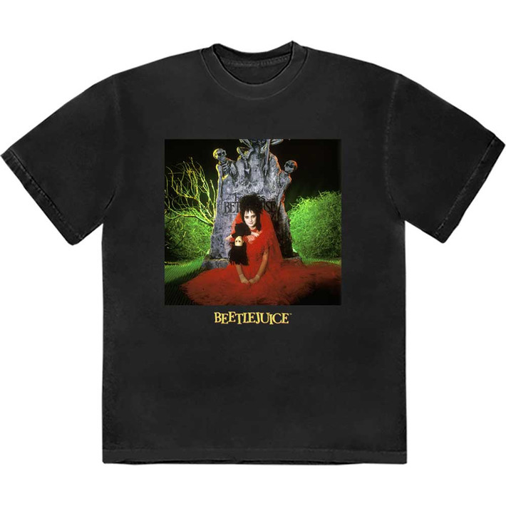 Beetlejuice 'Lydia Grave' (Black) T-Shirt