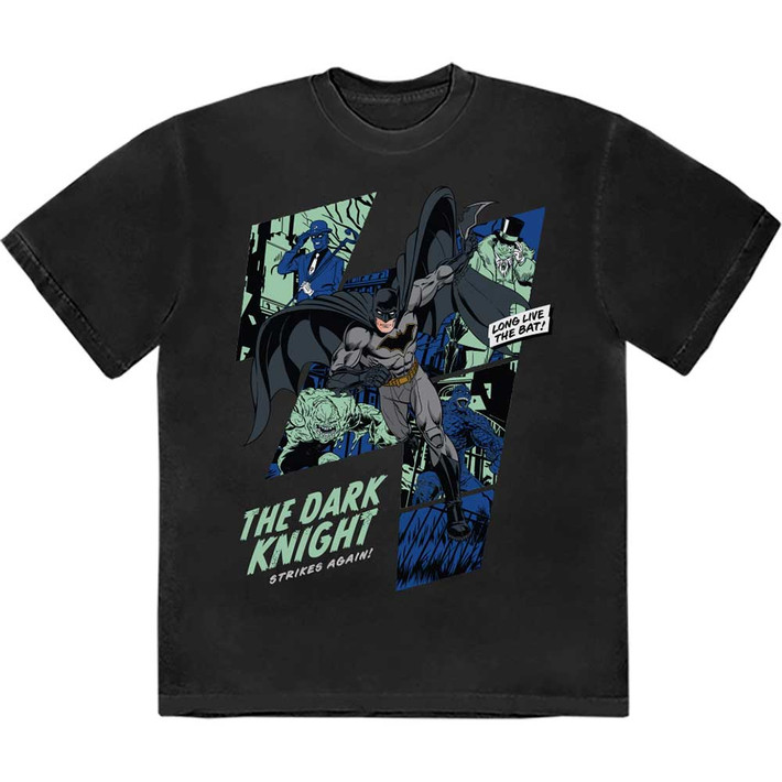 Batman 'Long Live The Bat' (Black) T-Shirt