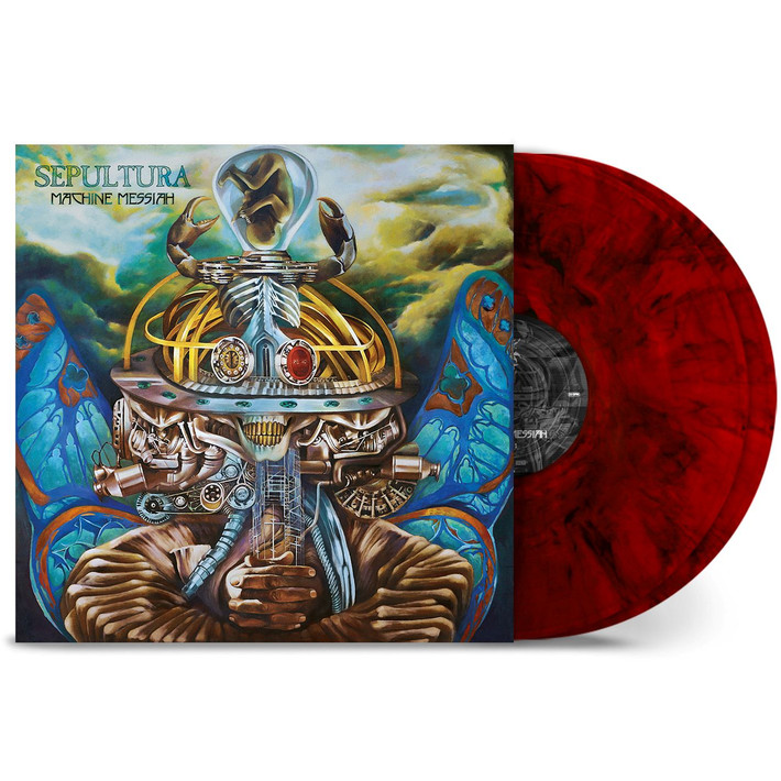 Sepultura 'Machine Messiah' 2LP 180g Ruby Red Marble Vinyl