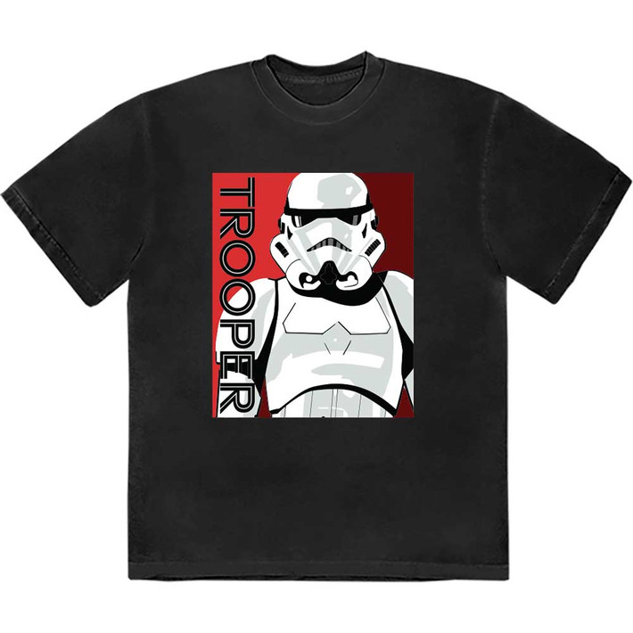 Star Wars 'Trooper Card' (Black) T-Shirt