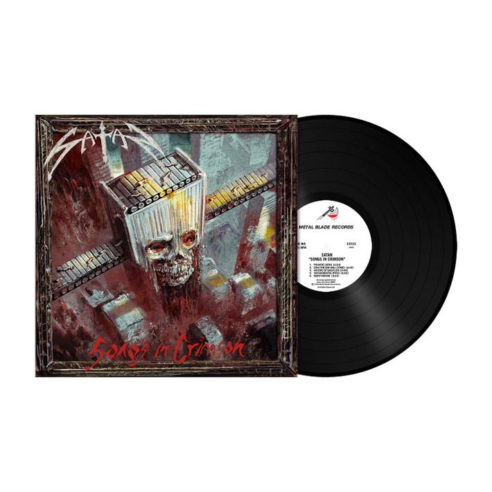Satan 'Songs In Crimson' LP 180g Black Vinyl