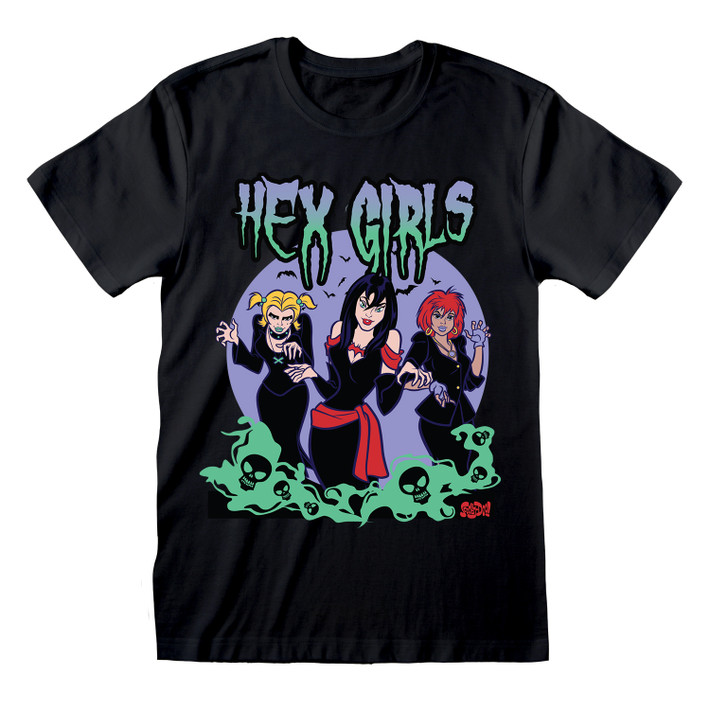 Scooby-Doo 'Hex Girls Moon Fog' (Black) T-Shirt