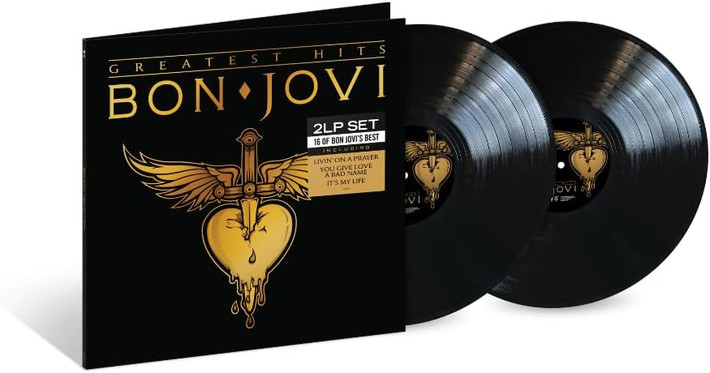Bon Jovi 'Greatest Hits' 2LP Black Vinyl