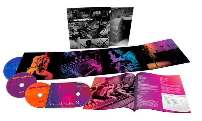 Jimi Hendrix 'Electric Lady Studios: A Jimi Hendrix Vision' 3CD / Blu-Ray