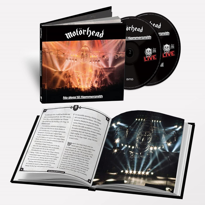 Motorhead 'No Sleep 'til Hammersmith' 2CD Digibook