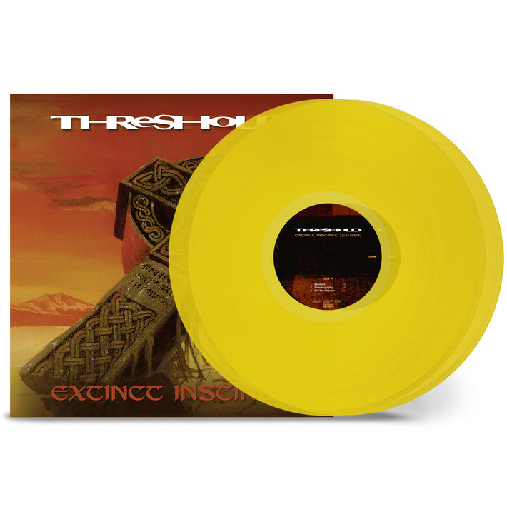 Threshold 'Extinct Instinct' (2024 Remix) 2LP Transparent Yellow Vinyl