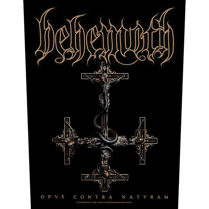 Behemoth 'Opvs Contra Natvram' Back Patch