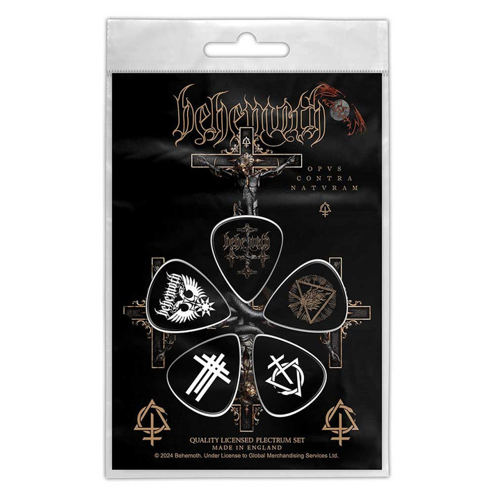 Behemoth 'Opvs Contra Natvram' Plectrum Pack