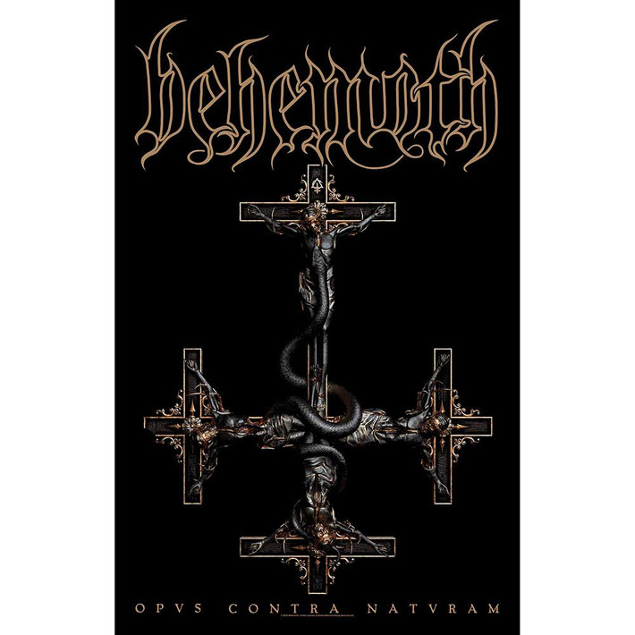 Behemoth 'Opvs Contra Natvram' Textile Poster