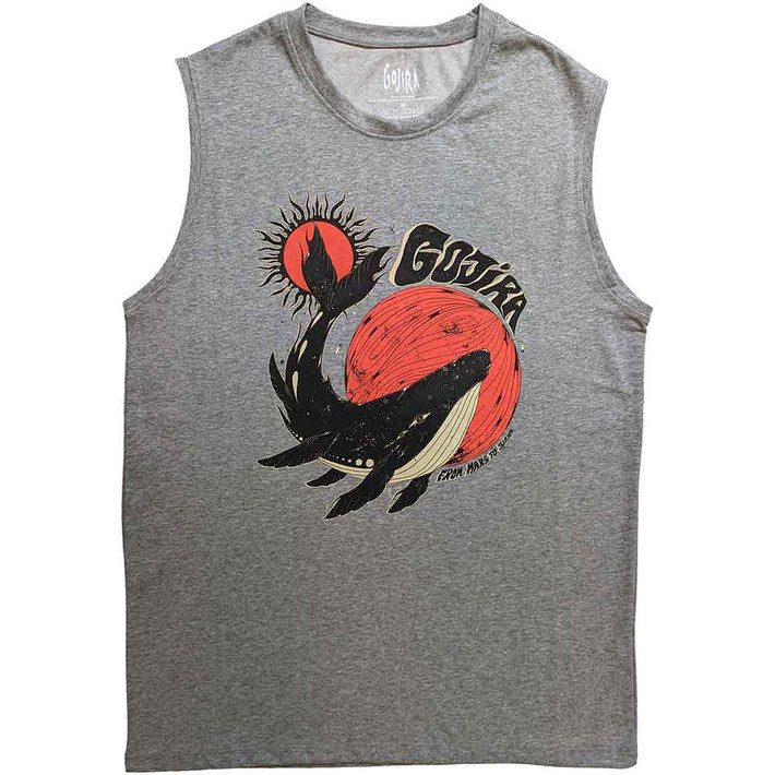 Gojira 'Whale' (Grey) Tank Vest