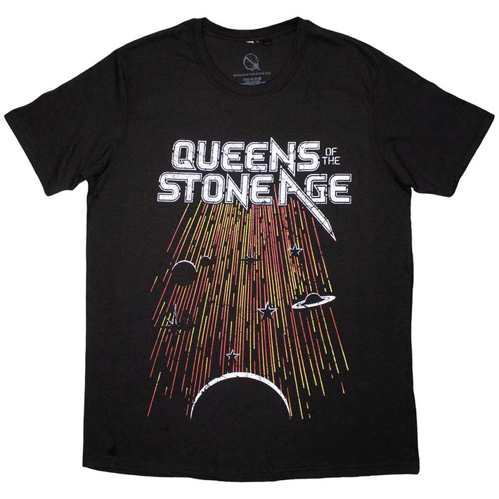 Queens Of The Stone Age 'Meteor Shower' (Black) T-Shirt