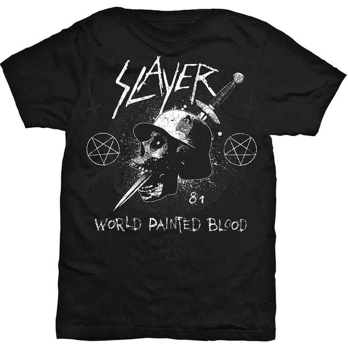 Slayer 'Dagger Skull' (Black) T-Shirt
