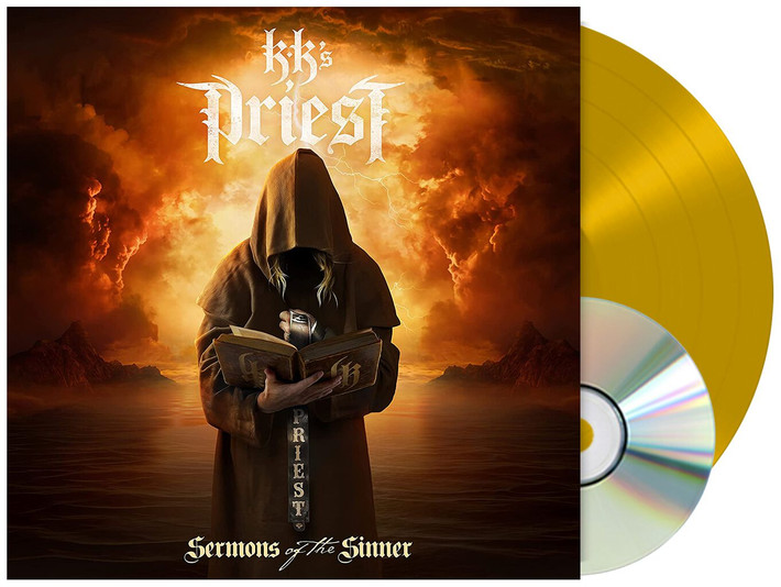 KK's PRIEST 'Sermons Of The Sinner' LP Gold Vinyl + CD