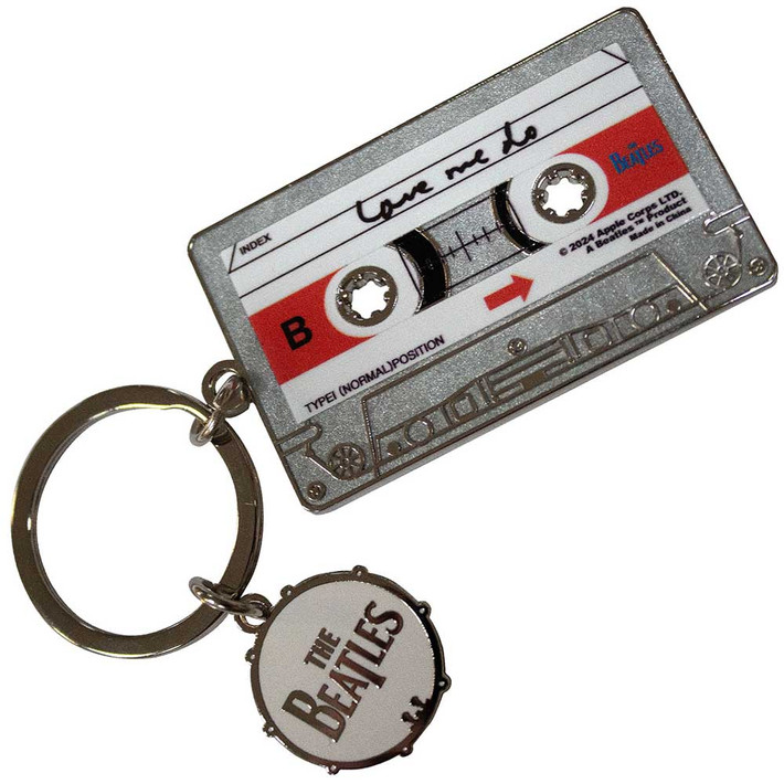 The Beatles 'Now & Then Casette' Keyring