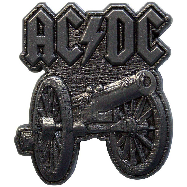 AC/DC 'For Those About To Rock' Zinc Pin Badge
