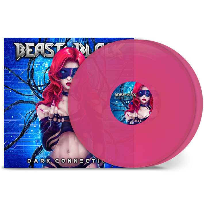 Beast In Black 'Dark Connection' 2LP Transparent Magenta Vinyl