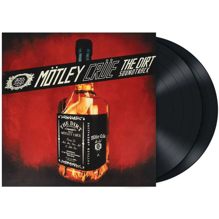 Motley Crue 'The Dirt Soundtrack' 2LP Black Vinyl