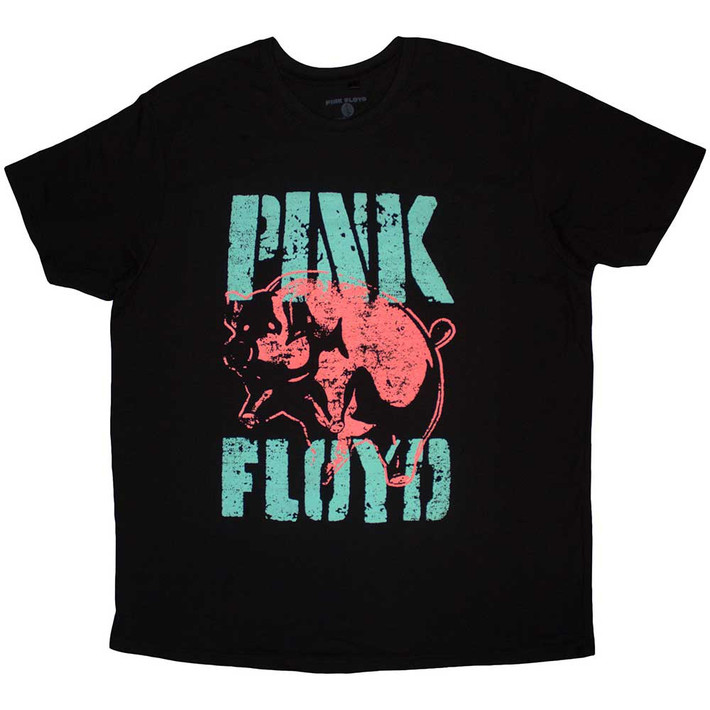 Pink Floyd 'Big Pig' (Black) T-Shirt