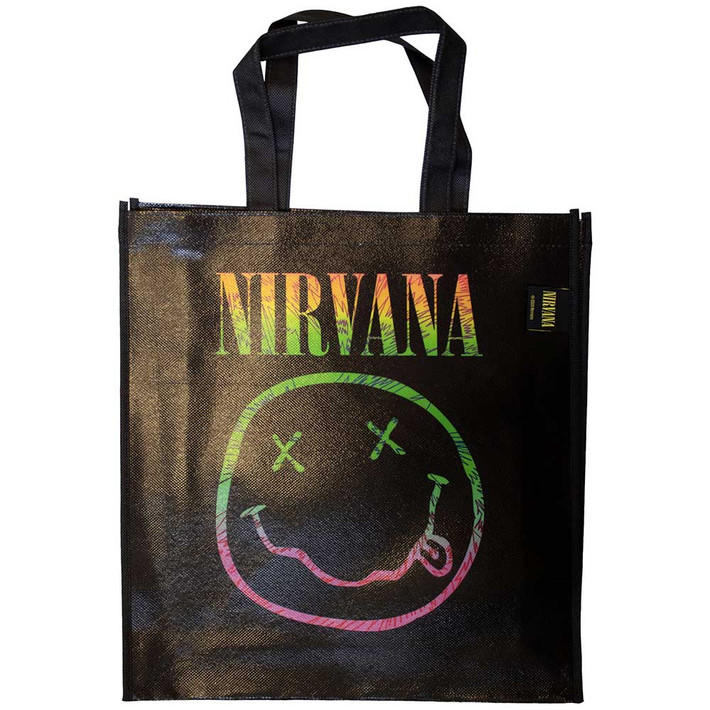 Nirvana 'Sorbet Ray Happy Face' Eco Bag