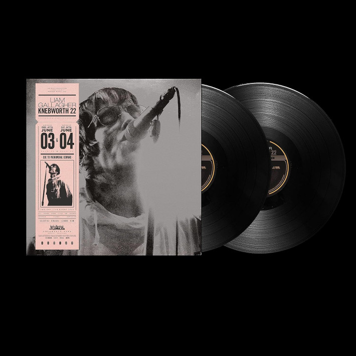 Liam Gallagher 'Knebworth 22' 2LP Black Vinyl
