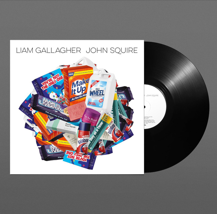 Liam Gallagher & John Squire 'Liam Gallagher John Squire' LP Black Vinyl