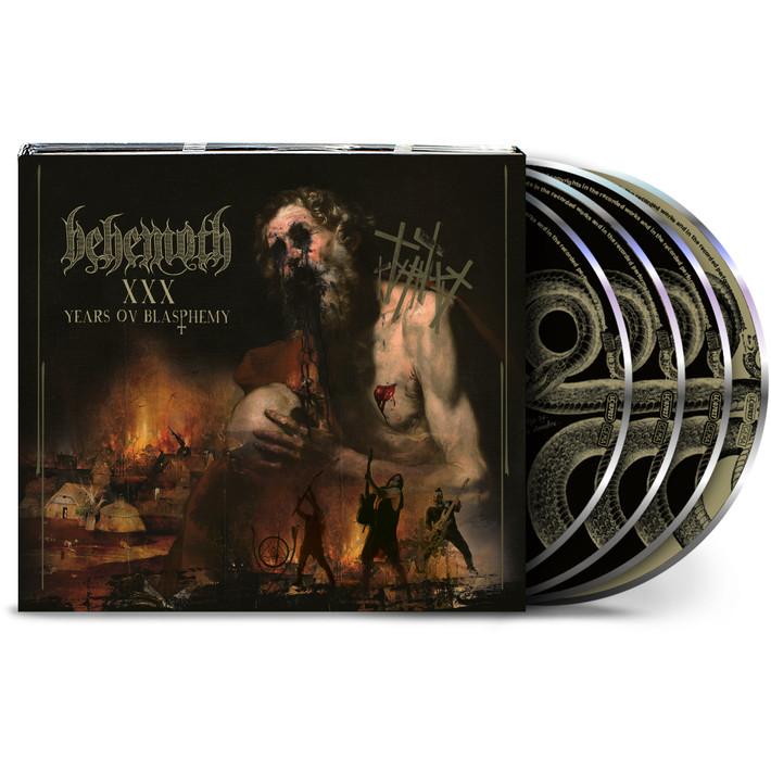 Behemoth 'XXX Years Ov Blasphemy' 3CD + Blu-Ray
