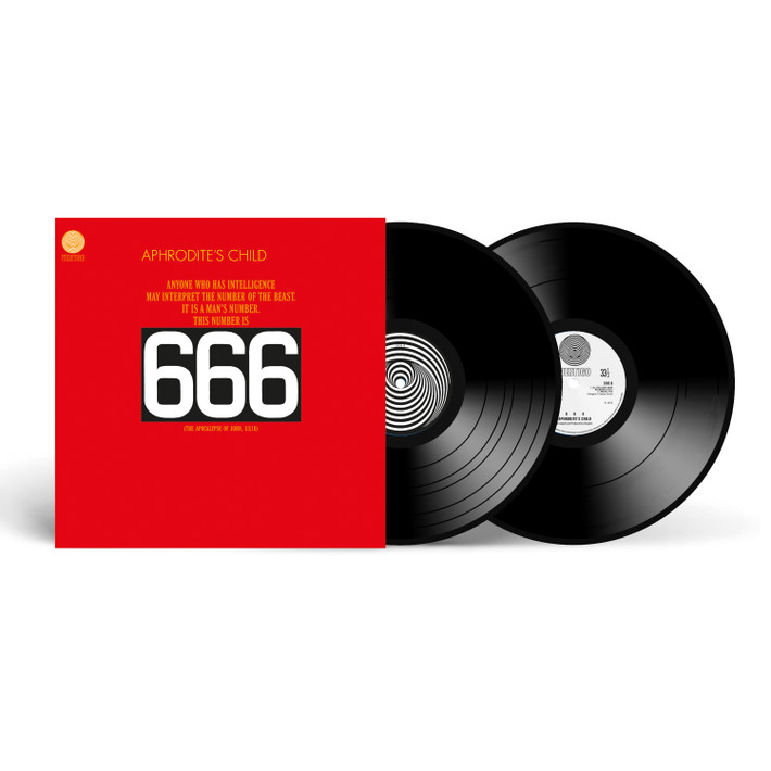 Aphrodite's Child '666 The Apocalypse of John' 2LP Black Vinyl