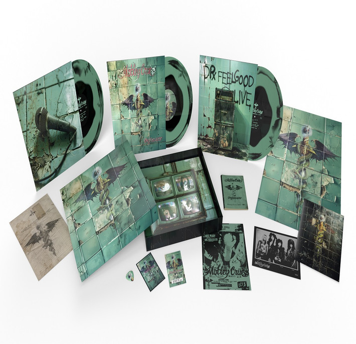 Motley Crue 'Dr. Feelgood' (2024 Remaster) 3LP Vinyl Box Set