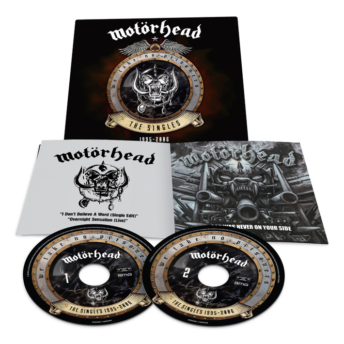 Motorhead 'We Take No Prisoners (The Singles 1995 - 2006)' 2CD