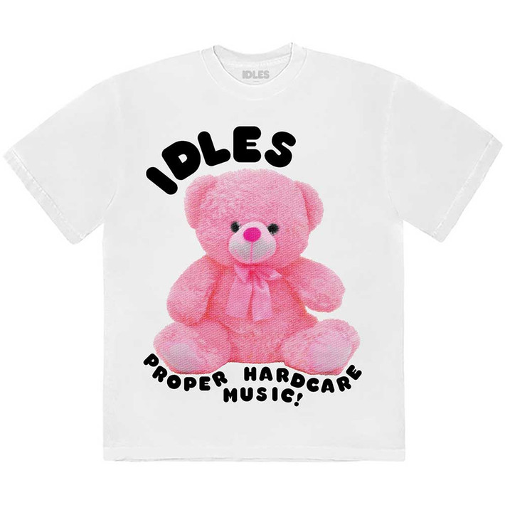 Idles 'Proper Hardcore' (White) T-Shirt