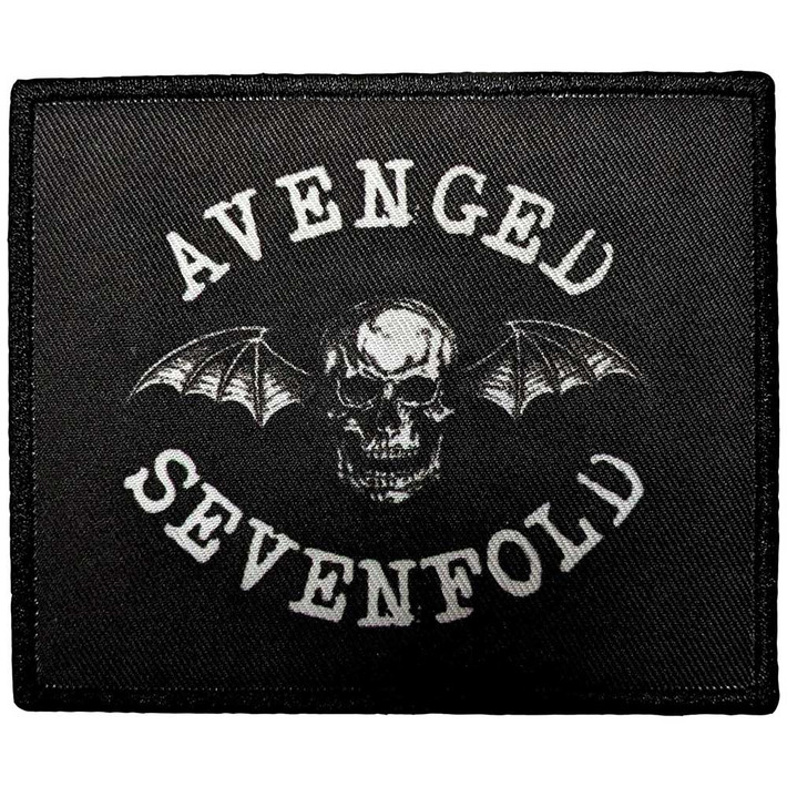 Avenged Sevenfold 'Deathbat Crest' (Iron On) Patch