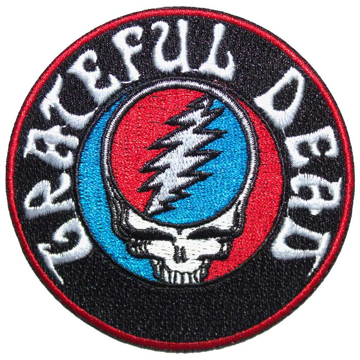 Grateful Dead 'Steal Your Face Logo' (Iron On) Patch
