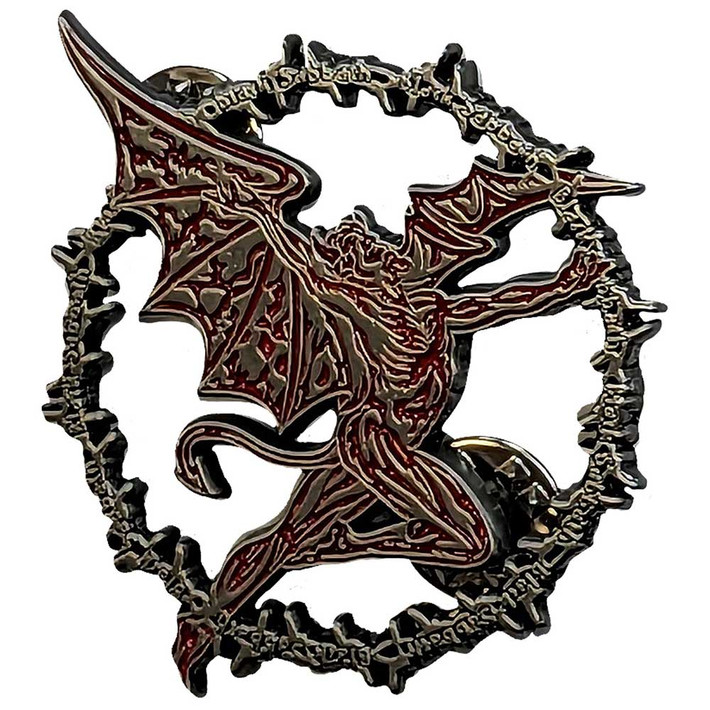 Black Sabbath 'Daemon Ring' Pin Badge