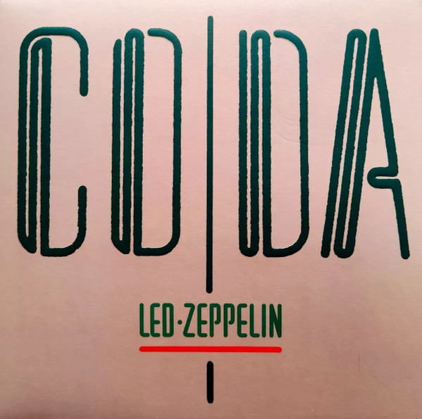 Led Zeppelin 'Coda' LP Black Vinyl