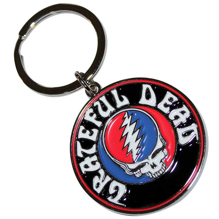Grateful Dead 'Steal Your Face Logo' Keyring