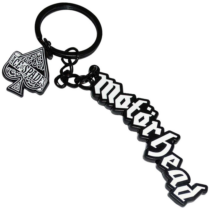 Motorhead 'Logo Ace Of Spades Charm' Keyring