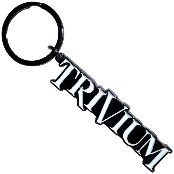 Trivium 'Logo Black' Keyring