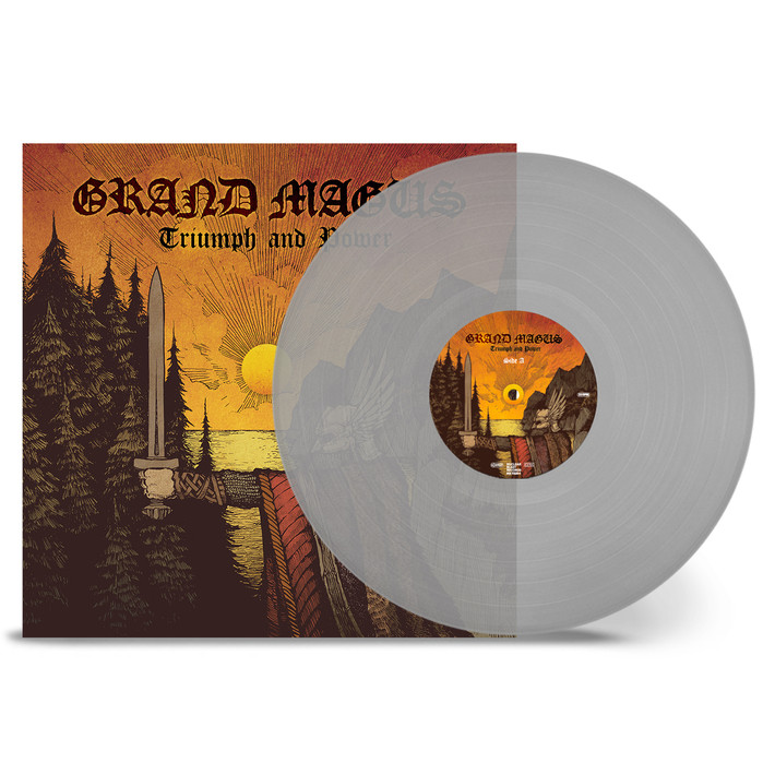 Grand Magus 'Triumph and Power' (10th Anniversary) LP Crystal Clear Vinyl