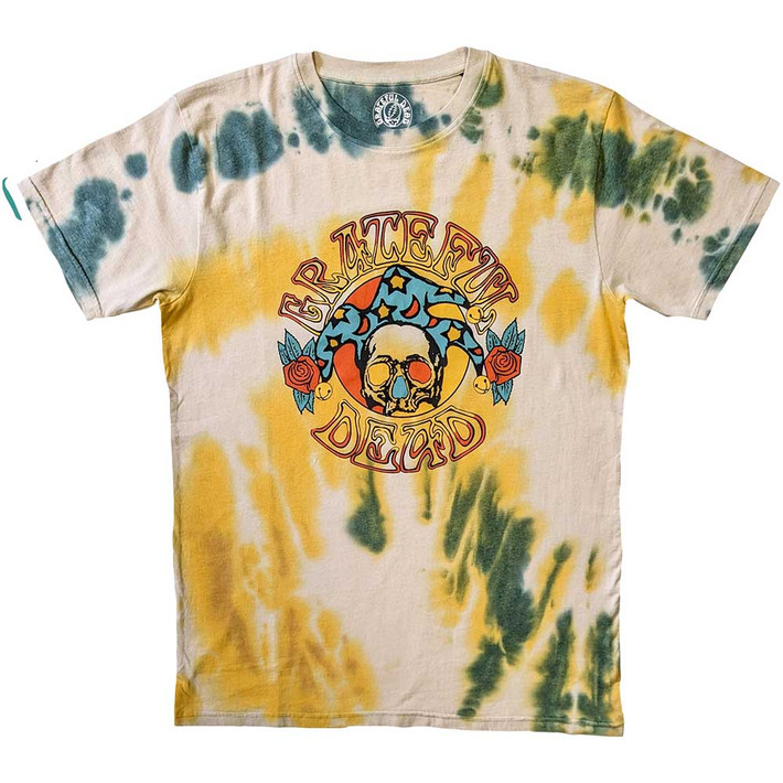 Grateful Dead 'Jester' (Dye Wash) Eco T-Shirt