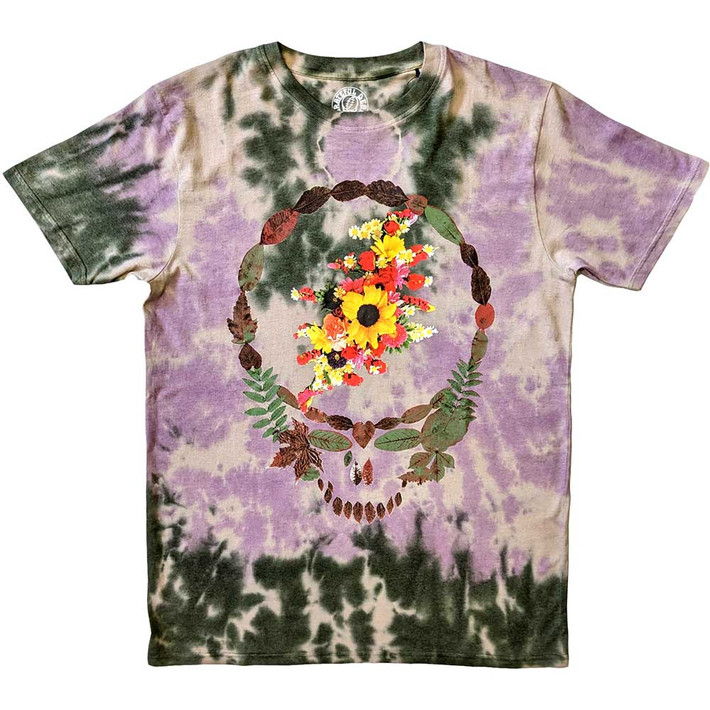 Grateful Dead 'Dead Leaves & Bouquet' (Dye Wash) Eco T-Shirt