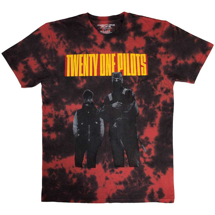 Twenty One Pilots 'Standing Bar' (Dye Wash) Eco T-Shirt