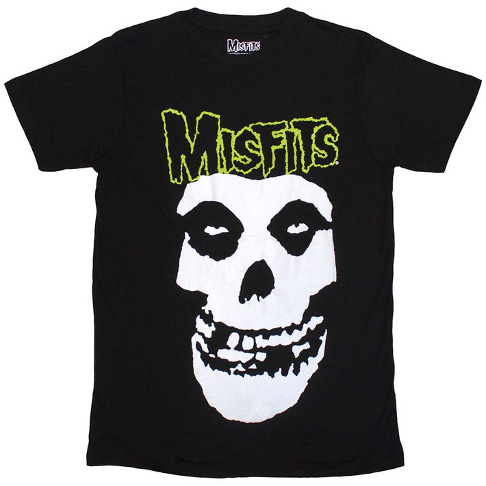 Misfits 'Skull & Logo' (Black) T-Shirt