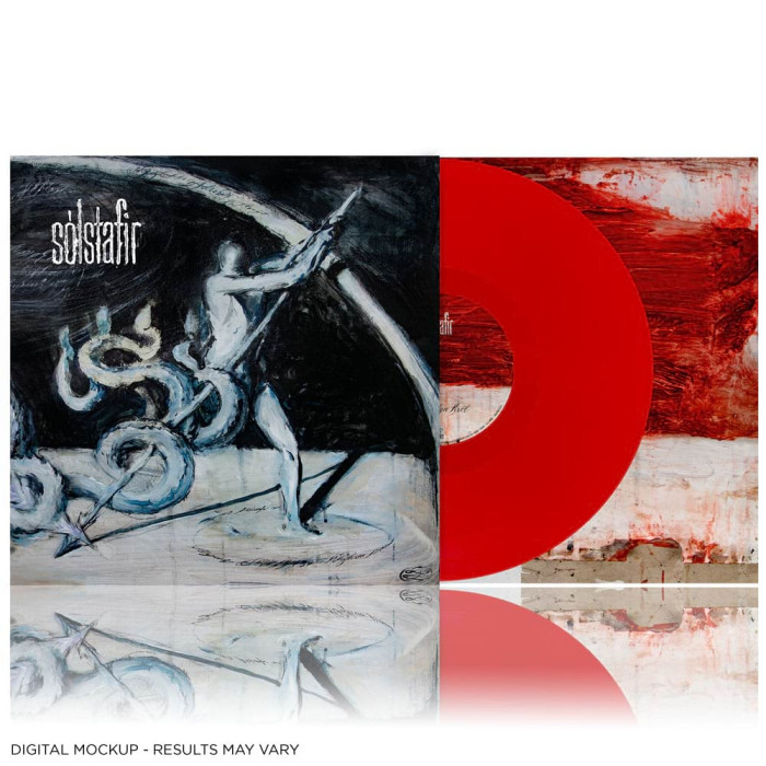 Solstafir 'Hin helga kvol' LP Gatefold Red  Vinyl & Art Print
