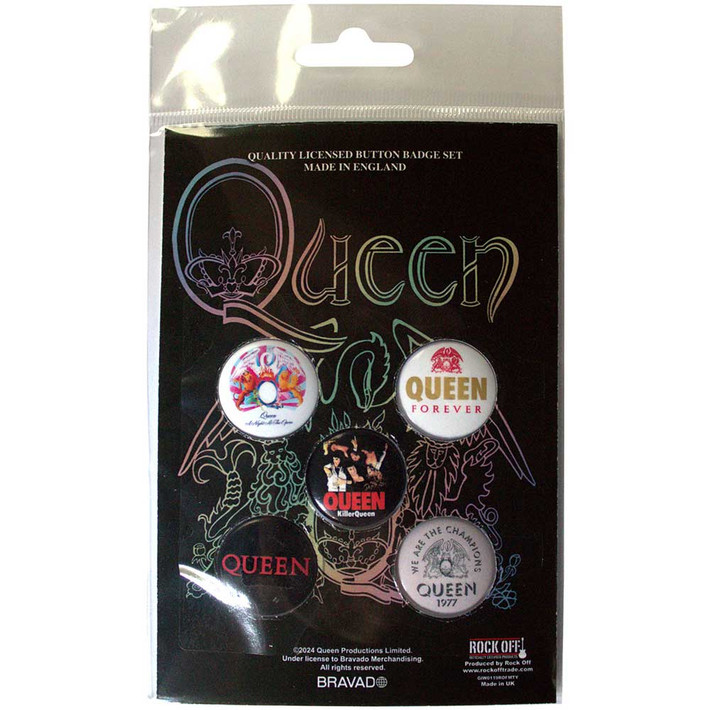 Queen 'Killer Queen' Button Badge Pack
