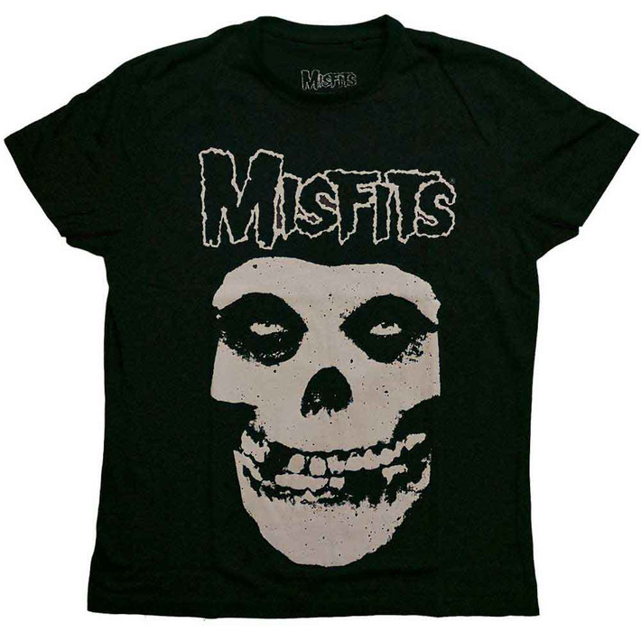 Misfits 'Logo & Fiend' (Black) T-Shirt