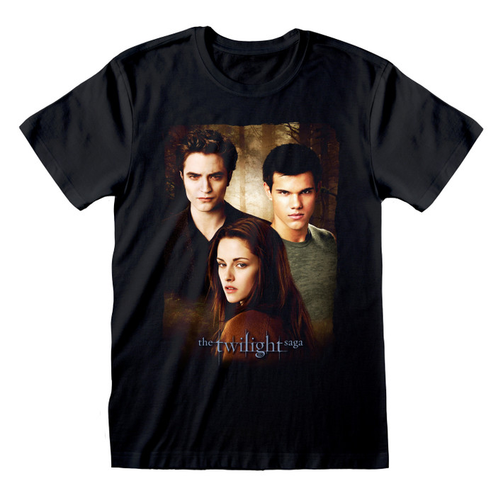 Twilight 'Trio Poster' (Black) T-Shirt