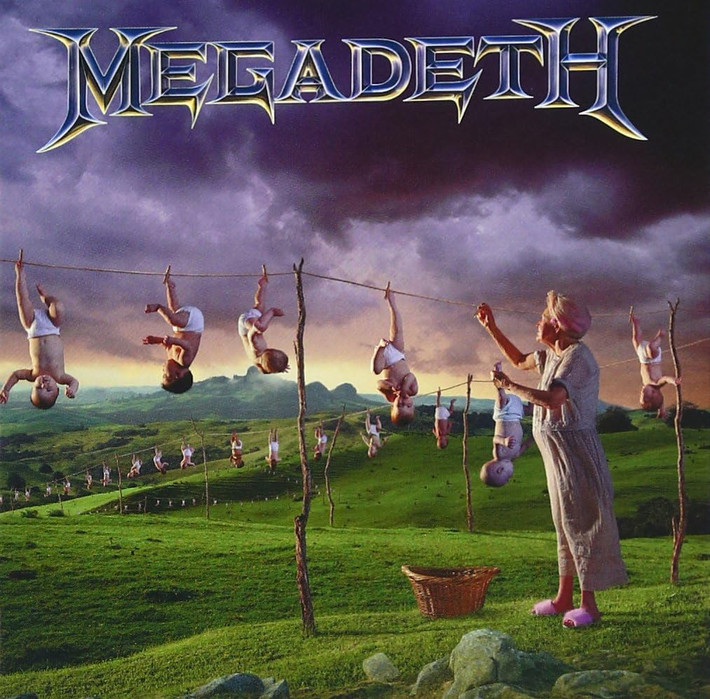Megadeth 'Youthanasia' CD Jewel Case