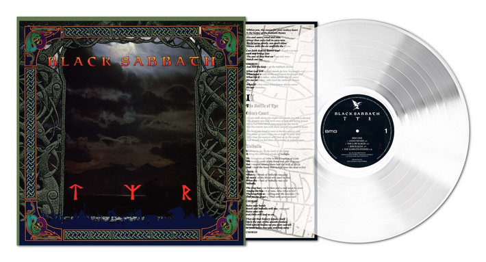 Black Sabbath 'Tyr' (2024 Remaster) LP Ultra Clear Vinyl