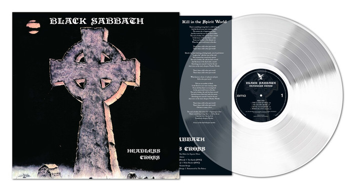 Black Sabbath 'Headless Cross' (2024 Remaster) LP Ultra Clear Vinyl